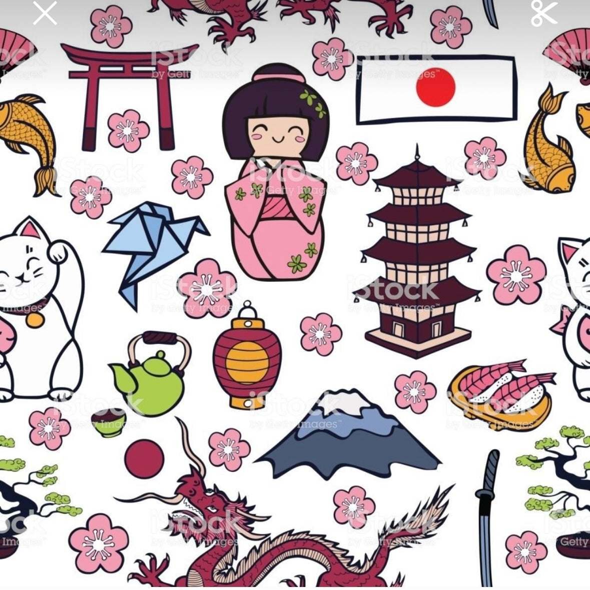 Japan Themed - Mystery set
