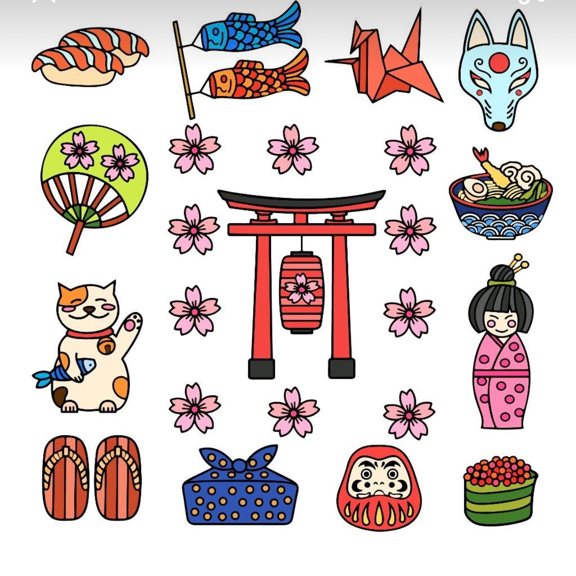 Japan Themed - Mystery set