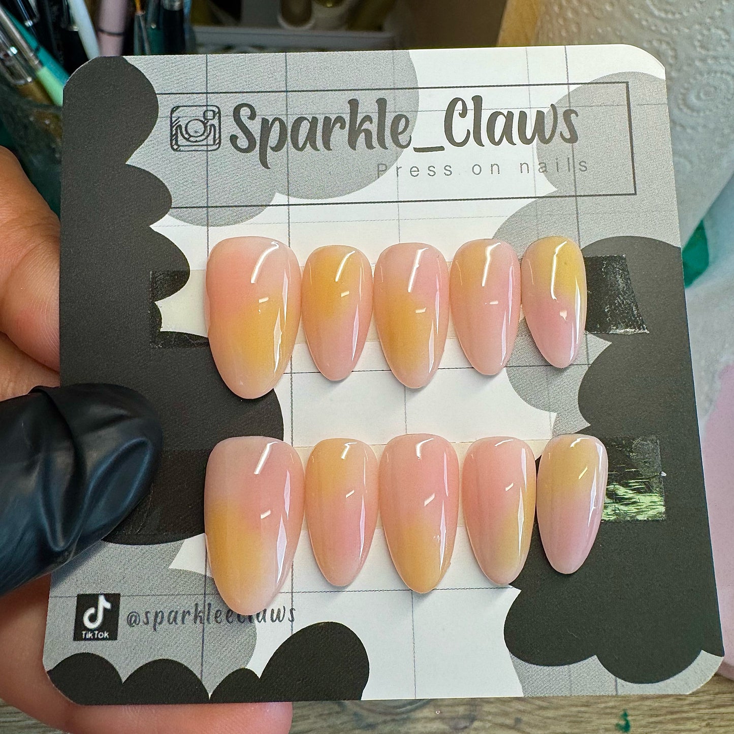 The Aura nails - Custom colours