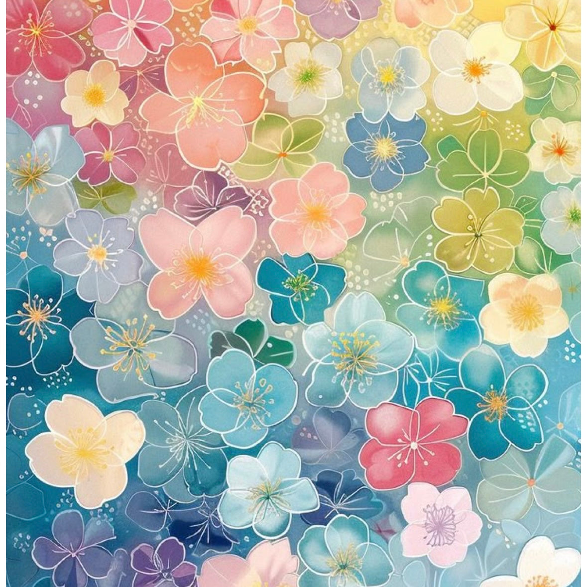 Flowers - Mystery set