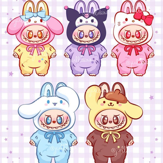 Labubu - Mystery set - Custom Colour