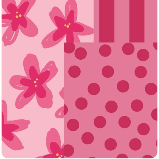 Pink patterns- Mystery set