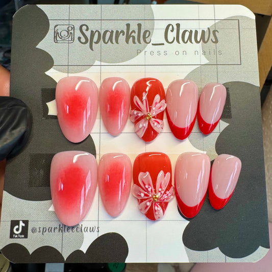 Red Aura Flower - Custom colours