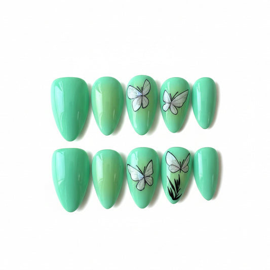 Aura Butterflies - Green