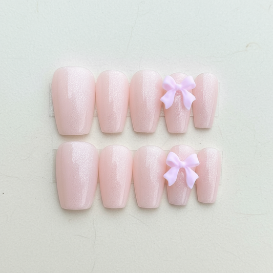 Solid colour with Bow